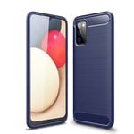 Samsung Galaxy A03 Carbon Fibre Case  Navy