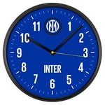 Inter Horloge Murale Noire 30 cm