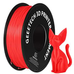 GEEETECH Filament PLA 1.75mm Imprimante 3D Filament PLA pour Imprimante 3D, 1kg Spool, Rouge