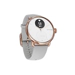 Withings Scanwatch - Montre Connectée Hybride avec ECG, Fréquence Cardiaque, SPO2 et Suivi du Sommeil, Montre Smartwatch Sport, Podometre Montre Connectee avec Chargeur