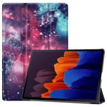 samsung Samsung Galaxy Tab S7+ T970 Designer Tri-Fold Case