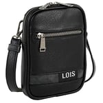 Lois - Sac Bandouliere Homme et Sacoche Homme Bandouliere pour un transport pratique et tendance - Découvrez notre collection pour tous vos besoins., Noir