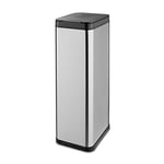 Tower T938013 Freedom Sensor Bin with Fingerprint Proof Coated Exterior, 60 Litre Capacity, Stainless Steel