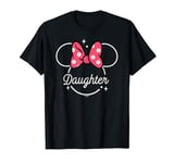 Disney Minnie Mouse Daughter Head Icon Magic Family Trip T-Shirt