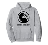 Mortal Kombat 11 Dragon Black Logo Sweat à Capuche