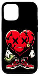 Coque pour iPhone 12/12 Pro 4 Red Thunder Tee Chaussures Heartbreak Cry Red Thunder 4s