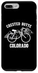 Coque pour iPhone 7 Plus/8 Plus Graphique Biking Colorado Crested Butte