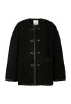 Neo Noir Fanny Teddy Jacket Svart