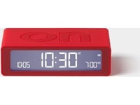 Lexon Flip Mini Alarm Clock Double Sided Red/Red Lr158r4