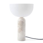 New Works Kizu large bordslampa Kunis Breccia