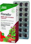 Floradix Iron & Vitamin With Herbal Extract Folic Acid Supplement 84 Tablets X 2