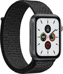 Puro nylonarmband för Apple Watch 38-41mm (svart)