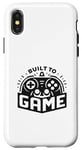 Coque pour iPhone X/XS Conçu pour le jeu amusant pour les amateurs de jeux vidéo