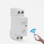 Télécommande WiFi Disjoncteur par eWeLink APP Contr?le Vocal avec Amazon Alexa Google Home 18 mm Din Rail Interrupteur Principal, 32A