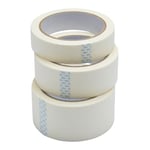 Fit For The Job Triple Pack 25m Multi Surface Masking Tape For Painting, Painters Tape for Sharp Paint Lines, Decorators Tape, Painters Masking Tape, Paint Tape 19mm Wide Masking Tape Adhesive Tape