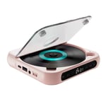 Portable CD Player Bluetooth Speaker,LED Screen, Stereo Player, Wall9091