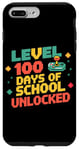 Coque pour iPhone 7 Plus/8 Plus Level 100 Days Of School Jeu débloqué