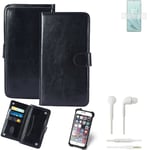 Case For OnePlus Ace 2V + Earphones Protective Flip Cover Folding Bag Book Cell 