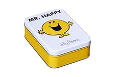 Mr. Men Little Miss Mr. Happy Tin Filled with Jelly Beans (12 Flavour Mix), 170 g, HA-JB