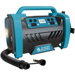 Könner&söhnen - Compresseur d'air ks P30, vitesse de gonflage 35 l/min, pression maximale 150 Psi, mode haute pression, longueur du câble 3 m, arrêt