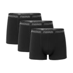 FRISTADS Boxershorts 9329 BOX, 3-pack - SVART / XL