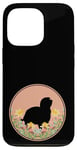 Coque pour iPhone 13 Pro Coton De Tulear - Chien Maman Papa Floral Fleur Mignon Jolie