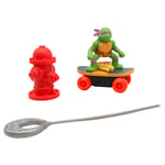 Tortues Ninja - TMNT Skateur acrobatique Gyro Donatello 7 cm - Teenage mutant ninja turtles