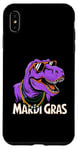 Coque pour iPhone XS Max Mardi Grawr Costume de dinosaure T-Rex pour enfant