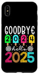 iPhone XS Max Goodbye 2024 Hello 2025 Happy New Year 2025 Party Matching Case