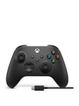 Xbox Wireless Controller With Usb-C Cable - Carbon Black