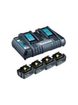 Makita DC18RD battery charger - with battery - 4 - Li-Ion
