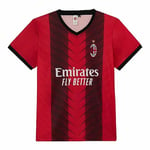 AC Milan Maillot Accueil Réplique Stade, Maillot de Football Maison, Officiel, Saison 2023/24