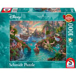 Disney Peter Pan Thomas Kinkade Pussel 1000 bitar Schmidt