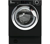 HOOVER H-Wash 300 Lite HBWS49D3ACBE-80 Integrated 9 kg 1400 Spin Washing Machine, Black