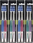 REACH Essential Care Interdental Firm Toothbrush, Duo Pack x 4, Full Head Hard 