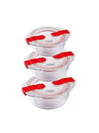 Pyrex Cook &Amp; Heat 3-Piece Round Dish Set