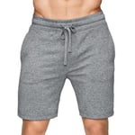 JBS of Denmark Bamboo Blend Shorts Gråmelerad 3XL Herr