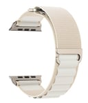 MRAIN-H Breveté Alpine Loop Compatible avec Bracelet Apple Watch Ultra 2 1 49mm 46mm 45mm 44mm 42mm 41mm 40mm 38mm Femme Homme, Bracelet sport en nylon iWatch Series SE 10/9/8/7/6/5/4/3/2/1