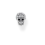 Thomas Sabo H2146-643-14 Silver Single CZ Ear Stud Skull Jewellery