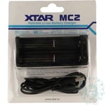 Chargeur 3.7 Xtar MC2 Li-Ion Pile Accu 14500 18650 18700 20700 21700 22650...