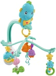 Fisher-Price 3-in-1 Soothe and Play Seahorse Mobile DFP12 (Box Damaged)