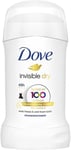 Dove Invisible Dry Antiperspirant Stick 40 ml 1 count (Pack of 1)