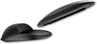 .Case - Etui Ergonomique Pour Apple Magic Mouse | Pour Une Souris Imac Ergonomique (Noir/Gris Foncé)