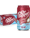 12 stk Dr. Pepper Creamy Coconut 355 ml - Hel Eske (USA Import)