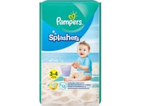 Pampers Splashers Bleier 3-4, 6-11 Kg, 12 Stk.