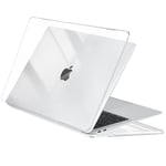 EooCoo Coque MacBook Pro 13 Pouces M2 M1 2022-2016 A2338 A2289 A2251 A2159 A1989 A1706, Plastique Case Rigide Étui pour MacBook Pro 13 avec Touch Bar - Transparent Clair