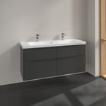 VILLEROY & BOCH SUBWAY 3.0 SERVANTSKAP 127X57 GRAPHITE HÅNDTAK I MØBELETS FARGE