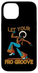 iPhone 14 Let Your Fro Groove Retro 70s Music Afro Disco Funky Case