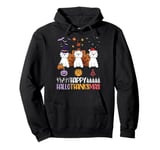 Westies Halloween Thanksgiving Christmas Happy Hallothankmas Pullover Hoodie