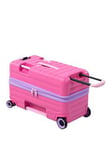 It Luggage Trunkryder Azalea Pink Kiddies Ride-On Suitcase